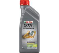 5 Pcs Castrol Gtx Ultraclean 10W-40 A3/B4 1L