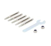 5 Pcs Chainsaw Sharpener Bits, M5 Thread Chainsaw Sharpening Kit Chainsaw Sharpener
