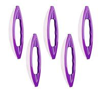 5 Pcs Chamois Nail Files Made Professional Nail Polishing Brush Chamois Nail Files Manicure Tools for Salon Home Cosmetic Manicure Pedicure