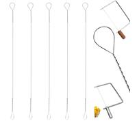 5 pcs Cheese Slicer Replacement Wires for Block Cheese Cutting & Slicing, 6.3 inches Long-Compatible with Stainless Steel Cheese Slicer Board Wires (6.3 inches 5pcs)