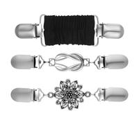 5 PCS Cinch Clips Vintage Sweater Clips Dress Clips Back Cinch Pant Waist Tightener for Women Shawl Cardigan Collar Clip for Sweater, Shawl, Cardigan, Travel Hat & More