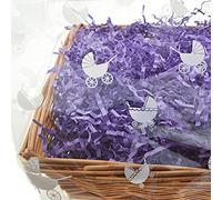 5 pcs Clear Pram Cellophane Basket Bags 27 x 35 Inches Large Hamper Wrap Bags, New-born, Baby shower Baskets, Teddies, Clothes, toys Wrap Plastic Basket Wrapping Bags for Gift Hamper Baskets Making