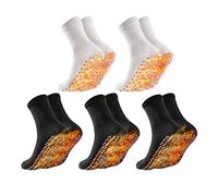 5 Pcs Cold-Resistant Warm Socks, Self-Warming Socks, Shaping Socks, Floor Socks, Unisex Warm Sports Socks, Foot-Warming Sweat-Absorbing Cotton Socks, Thickened Foot Warming