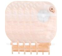 5 PCS Colostomy Bags, 20mm-65mm Ostomy Supplies, One Piece Ostomy Drainable Pouches with Closure for Ileostomy Stoma Care, Cut-to-Fit with Exhaust
