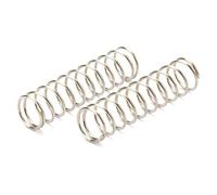5 Pcs Compression Spring 304 Stainless Steel 2mm Wire Dia 15mm Outer Dia 20mm Length, Silver Coil Extended Springs