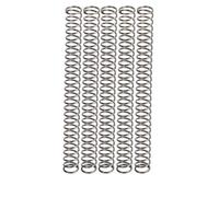 5 Pcs Compression Spring Length 100mm, 0.5mm Wire Dia, 8mm OD