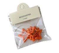 5 Pcs Cute Snap Clip Lovely Hair Pins Star Women Jewelry Hair Accessories