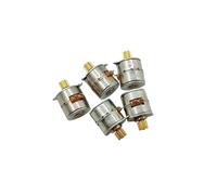 5 Pcs DC 2 Phase 4 Wire Dia 10mm Stepper electronic starter Stepping electronic starter for Digital Products Camera Size 10 * 10mm AUOQKQUT