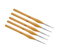 5 PCS Detail Paint Brushes Set, Extra Fine 000 Professional Miniature Painting Brushes, Watercolour, Fine Paint Brushes, Micro Detail Work, Acrylic, Watercolour, Oil, For Artists and Hobbies