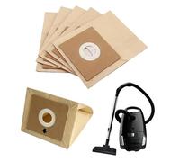 5 PCS Disposable 3D Efficiency Paper Dust Bags, Vacuum Cleaner Bags Compatible with Bush VCB35B15C1J7W-70, VYTRONIX RBC02, BC-402, BC-501 & Argos VC-401/VC-402, Etc.