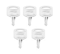 5 Pcs DK1100 Toilet Paper Dispenser Key, Metal Paper Towel Key Replacement, for Soap, Papers Towel, Sanitiser, Toilet Papers Dispensers for Maintenance and Janitorial