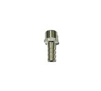 5 PCS DN10 3/8" BSPP Male x 10mm Hose Barb Splicer Hosetail Fitting 201 Stainless Steel
