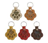 5 Pcs Dog Hair Collector Keyring, Clear Dog Hair Keyring Hair Storage Bottle, Creative Pets Furs Collection Container, Dog Fur Keepsake for Collecting Hair, Pet Memorial Gifts