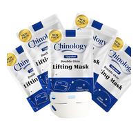 5 Pcs Double Chin Lifting Mask, Reusable Upgraded Double Chin Reducer, Helps Create A Three-Dimensional Jawline, Sleep Mask for Face and Neck Upgraded Deep Collagen Firming Mask