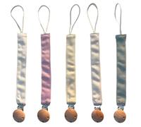 5 Pcs Dummy Clip, Mam Dummy Clip, Mam Dummy Clip, Soother Clips, Pacifier Clips, Bibs Dummy Clip, Mam Dummies, Mam Dummy Clip Adapter, for New Parents & On-The-Go Use