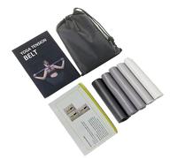 5 Pcs Elastic Bands Fitness Stretch Bands Workout Bands Resistance Bands Set For Pilates And Strength Training