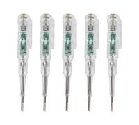 5 Pcs Electrical Tester Pen Multifunctional Bright