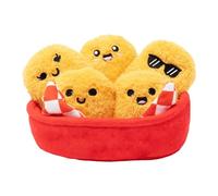 5 PCS Emotional Support Crochet Chicken Pieces, Soft Knitted Crochet Chicken with Cotton, Funny Emotional Support Gift, Valentine's Day Gifts