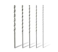 5 Pcs Extra Long Twist Drill Bits, 150mm HSS Wood Drill Bit Set for Plastic Steel Plate - 2mm 3mm 3.5mm 4mm 5mm Straight Shank