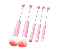 5 Pcs Eye Makeup Brush Set DIY Eyebrow Cosmetic Brushes for Adults Sister Gifts pink