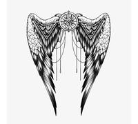 5 pcs Fallen Angel Herbal Tattoo Sticks Back and Chest Juice Male Waterproof Durable