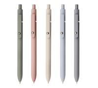 5 Pcs Fast Ink Pen with Clip Portable Rolling Ball Pens Detachable Student Signatures Writing Tool for School No. 2
