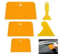 5 Pcs Filler Spreader Glass Film Scrapers Car for Applying Fillers Reusable Car Filler for Bodywork Kit Car Body Filler Repair Kit for Putties Applying Fillers Caulking Agents And Car Body Maintenance
