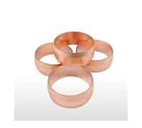 5 PCS Fit 28mm Tube OD CopperFerrule Ring for Compression Union 5 PCS Fitting Water Gas Oil