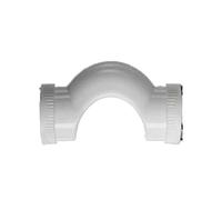 5 Pcs Floor Heating Water Pipe Joint Warmer Fusion Heater Valves Household Fittings(Orange,3/4")