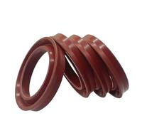 5 Pcs Fluororubber UN Hydraulic Oil Seal, 35mm ID 45mm OD 6mm Thickness