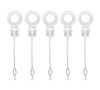 5 Pcs Fridge Drain Hole Plunger, Universal Refrigeration Plastic Plunger Refrigerator Accessories, Reusable Mini Fridge Drain Hole Cleaning Tool