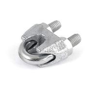 5 pcs galvanised Steel Wire Rope Clip DIN 741 6mm