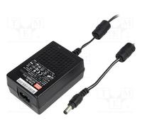 5 pcs : GST36B12-P1J - Power supply: switched-mode, 12VDC, 3A, Out: 5,5/2,1, 36W