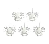 5 Pcs Halloween Die Cut Ghosted Cutting Dies Embossings Stencils Metal Template Molds for Scrapbooking Decorations