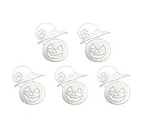 5 Pcs Halloween Metal Die Cut Template Molds Ghosted Cutting Dies for Scrapbooking Cards Making Decorations