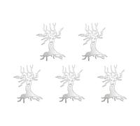 5 Pcs Halloween Metal Die Cut Template Molds Ghosted Cutting Dies for Scrapbooking Cards Making Decorations