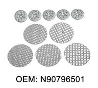 5 pcs Heat Shield Repair Kit N90796501 5 pcs Metal Heat installation will not hurt the car designed for long lasting use with proper durability and consistent operation