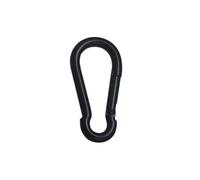 5 Pcs Heavy Duty Carabiners Clips Cold Rolled Steels Spring Snap Hook for Climbing Outdoor Camping Hiking Heavy Duty Rope Connector Camping Gear