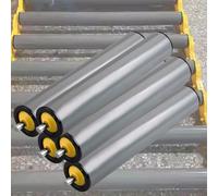 5 Pcs Heavy Duty PVC Conveyor Rollers - Unpowered Diameters 2.4" 2" 1.6" 1.5" 1" for Wood Shop & Warehouse Use (50mm/2in 300mm/11.8in)