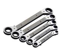 Am-Tech Offset Ring Ratchet Spanner Set K1525 - 5 Pieces