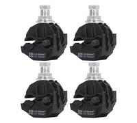 5 Pcs Insulation Piercing Connector, 1KV No Peeling Piercing Clamp High Low Voltage Cable Splitter, Grounded Insulated Cable Connector for Urban and Industrial (JJC-1)