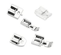 5 Pcs Invisible Zipper Foot for Sewing Machine Sewing Accessories Sewing Machine Feet Includes Walking Foot Compatible with Brother Janome Toyota Singer and Other Low Shank Domestic SewingMachines