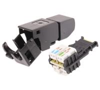 5 pcs - J00026A3001 Telegartner UFP8 Series Male RJ45 Connector, Cable Mount, Ca