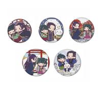 5 Pcs Kusuriya No Hitorigoto Tinplate Badge, Maomao Figure Brooch, Anime Cute Pins, Metal, Apothecary Girls Diaries Cosplay Accessories, 58mm
