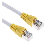 5 pcs - L00001A0099 Telegartner Cat6a Male RJ45 to Male RJ45 Ethernet Cable, S/F