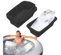 5 PCS Large Ice Cube Tray,Large Ice Cube Moulds for Ice Bath, Easy Release Reusable Giant Trays Making 4.5 lbs Ice Cubes for Ice Bath Cold Plunge Tub or Coolers or Making Bread Cake Soap