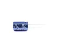 5 Pcs Leaded Aluminum Electrolytic Capacitor 1000uF 35V Radial 12.5x20mm Control circuit