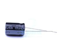 5 Pcs Leaded Aluminum Electrolytic Capacitor 120uF 63V Radial 10x16mm Energy storage elements