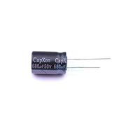 5 Pcs Leaded Aluminum Electrolytic Capacitor 680uF 50V Radial 13x20mm Electronic Accessories
