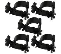 5 Pcs Lighting Clamp, TUV Certified Aluminum Alloy Stage Hook, Quick Lock and Release, 220lbs Max Load, Fits 1.89-2.05" Pipes, M8/M10 Bolt Connection, for DJ, Stage, and Bar